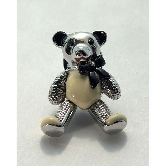 Articulated Teddy Bear Pin - Picture 1 of 7
